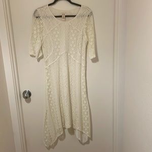 Sundance lace lined dress